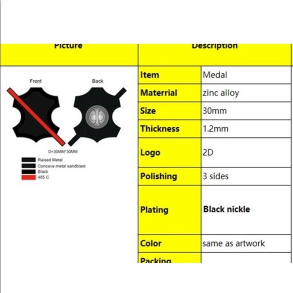 Enamel pin/Brooch 🚫Not Leather symbol Say No - Picture 5 of 8